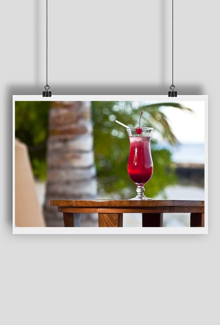 Kolorowy drink. Ale pixele!