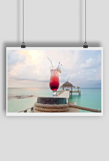 Kolorowy drink. Ale pixele!