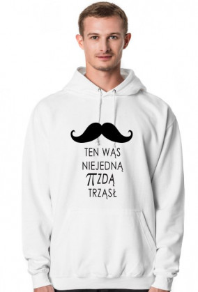 Bluza z kapturem- Ten Wąs