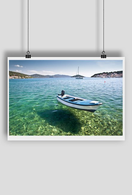 Wybrzeże Adriatyku, Chorwacja. Ale Piksele!