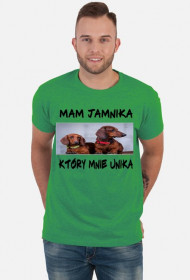Koszulka ''Mam jamnika Który mnie unika''
