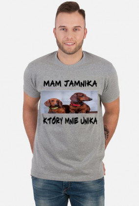 Koszulka ''Mam jamnika Który mnie unika''