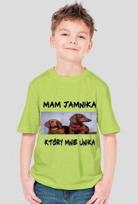 Koszulka ''Mam jamnika Który mnie unika''