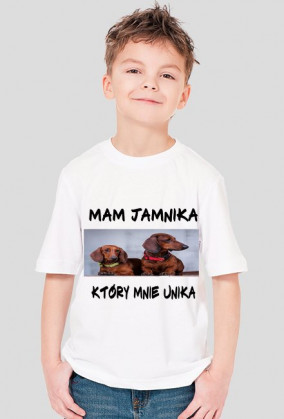 Koszulka ''Mam jamnika Który mnie unika''