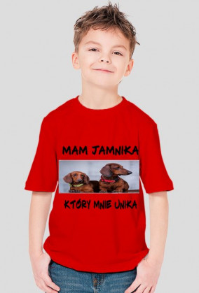 Koszulka ''Mam jamnika Który mnie unika''