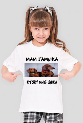 Koszulka ''Mam jamnika Który mnie unika''