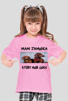 Koszulka ''Mam jamnika Który mnie unika''