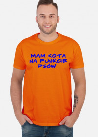 Koszulka ''Mam kota Na punkcie Psów''
