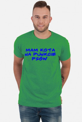 Koszulka ''Mam kota Na punkcie Psów''