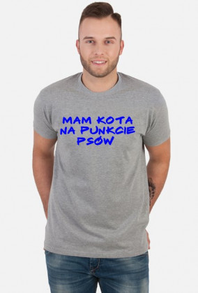 Koszulka ''Mam kota Na punkcie Psów''