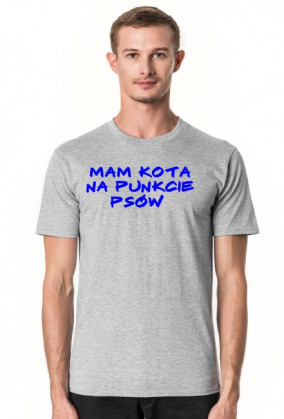 Koszulka ''Mam kota Na punkcie Psów''