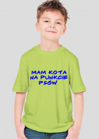 Koszulka ''Mam kota Na punkcie Psów''