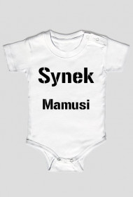 Body dla chłopca "Synek Mamusi"