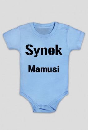 Body dla chłopca "Synek Mamusi"