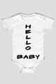 Body Dziecięce "HELLO BABY" (biały)