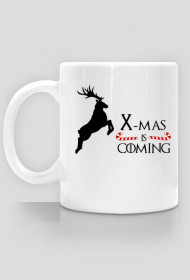 Christmas is coming Święta już idą  Game of thrones Kubek