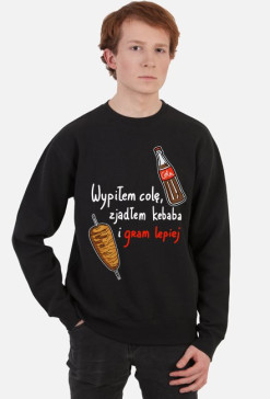 Wypiłem cole, zjadłem kebaba.