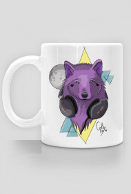 ( ͡° ͜ʖ ͡° )つ──☆*:・ﾟ Fioletowy wilk