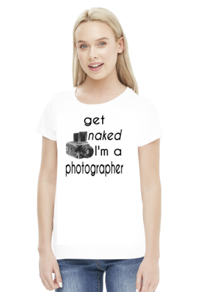 Koszulka motywacyjna dla fotografa