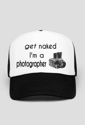 Czapeczka motywacyjna dla fotografa
