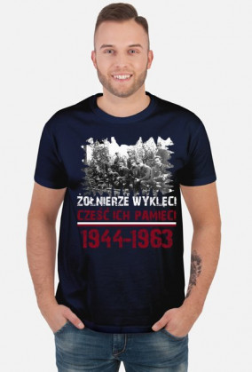 Patriotyczna koszulka Żołnierze Wyklęci