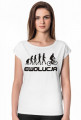 Koszulka damska Ewolucja Rowerzysty