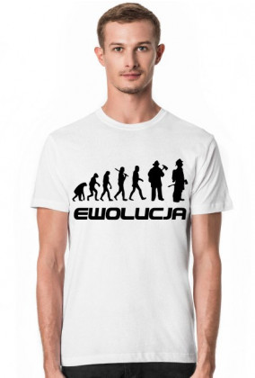 Koszulka Męska Ewolucja Strażaka