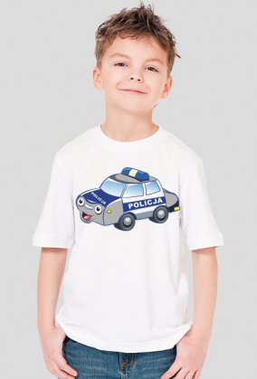 Koszulka chłopięca POLICjA