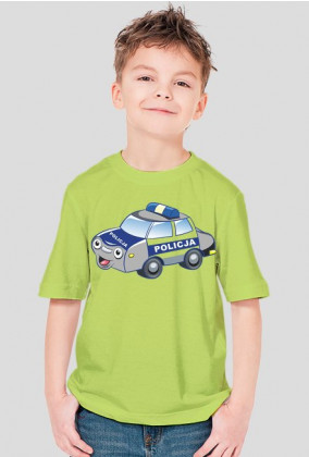 Koszulka chłopięca POLICjA