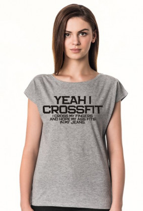 Koszulka Damska Yeah I Crossfit