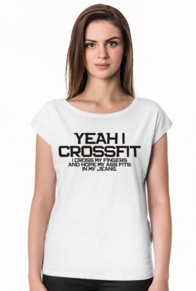 Koszulka Damska Yeah I Crossfit
