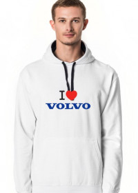Bluza za kapturem I Love Volvo