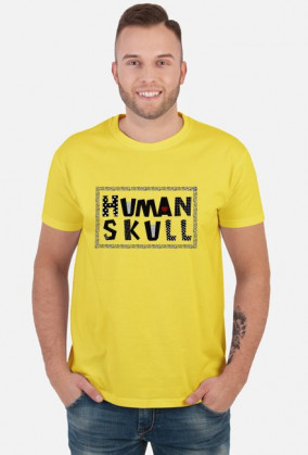 Human Skull- BIG YELLOW