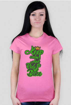 Koszulka "Keep calm And Ride a Bike" (wszystkie kolory)