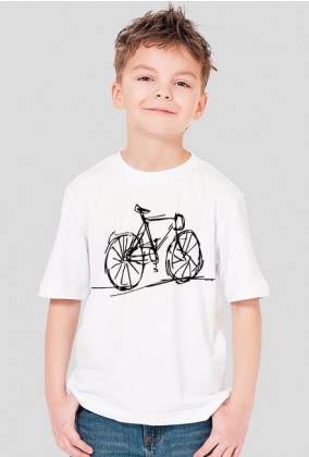 Koszulka rowerowa chłopięca