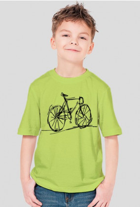 Koszulka rowerowa chłopięca