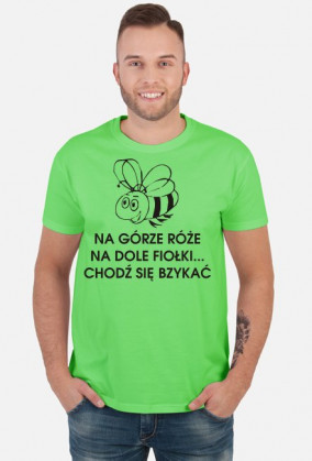 Koszulka męska Chodź się bzykać