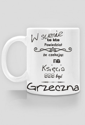 Kubek Czekając na księcia