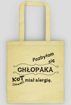 Torba  Kot miał alergię