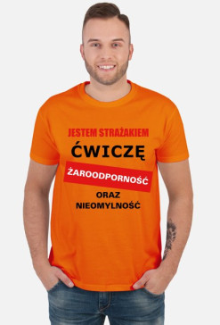 Koszulka Jestem strażakiem