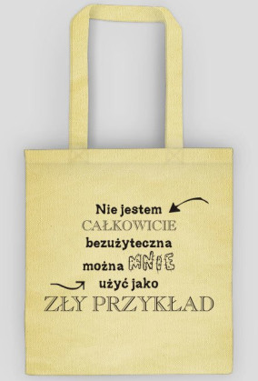 Torba Zły przykład