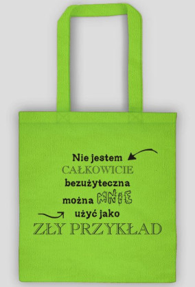 Torba Zły przykład