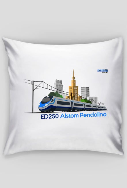 Poszewka na poduszkę - ED250 Alstom Pendolino