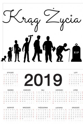 Kalendarz na 2019 rok - Krąg Życia