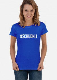 T-shirt #schudnij