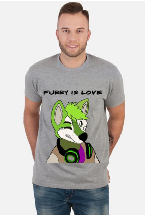 Koszulka Furry is love