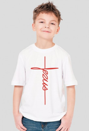 Koszulka JEZUS red boy