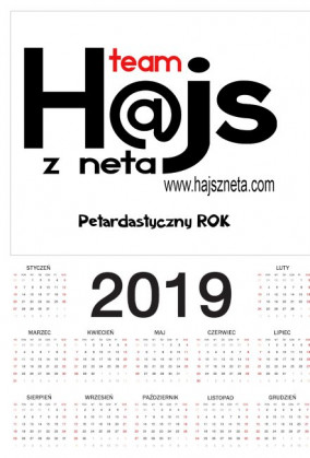 Kalendarz Hajs z Neta 2019