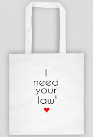 prawniczę. I need your law torba