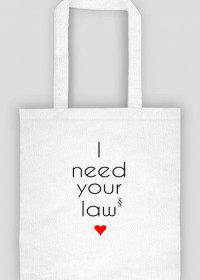 prawniczę. I need your law torba